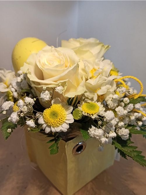 Centrotavola GRANDE di fiori freschi